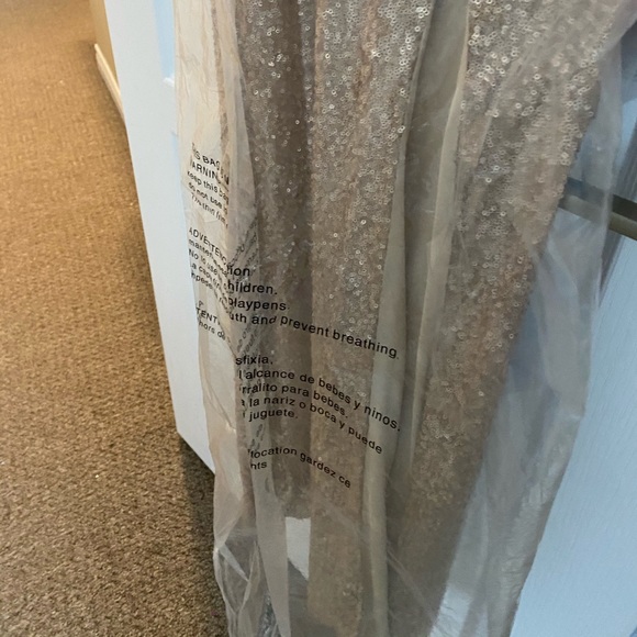 Rose Gold Long Dress - Picture 3 of 7